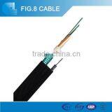 GYTC8S with self-supporting messenger fiber optic cable price per meter