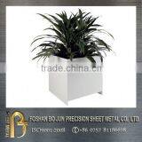 Customized Graceful Office Sheet Metal Planter China Manufacturer Supplier Steel Flower Planter