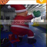 Hot Sale Inflatable Christmas Santa Claus / Santa Claus Inflatable for Inflatable Santa Decoration thumbnail-3