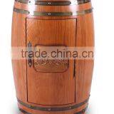 Carved Logo Design Wood Refrigerator Cabinet 48volume Thermoelectric Wine Refrigerator thumbnail-2
