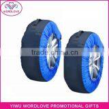 170T Polyester &600D Oxford Printed Custom Car Spare Tyre Cover,car Tote Tire Cover thumbnail-3