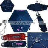 200g Light Weight 17.5-23cmL Short Small Pocket Ladies Fashion Umbrella thumbnail-1