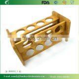 BH010 Bamboo Material Pepper Spice Rack | Spice Bottle Display Holder | Bamboo Rack | Bamboo Spices Organization thumbnail-2