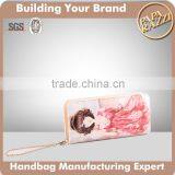 LG4890-Wholesale Lovely New Digital Printed Cute Girl Chain Wrist Ladies Fancy Clutch Purse and Handbags 2016