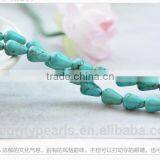 8*12mm Beautiful Spacer Jewelry Gemstone Turquoise Teardrop Beads thumbnail-2