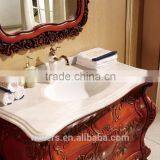 2015 One Piece Bowl Antique Bathroom Vanity With Marble Top WTS826 thumbnail-3