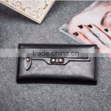 Leather Elegant Design Famous Brand Wallet for Ladies Custom Euro Wallet