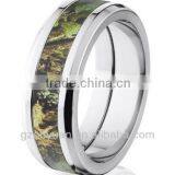 camouflage rings,tungsten carbide ring, wedding ring, fashion ring from China made