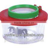 Insecet Viewer Cup Bug Magnifying Glass Magnifier,Insect Viewer,Insect Viewer for Children,two Lens Insect Viwer