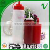 LDPE Food Grade Plastic Squeeze Sauce Bottle for Kitchen Use thumbnail-2