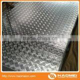Five Bars Embossed Aluminium Sheet