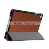 Quality Karst Texture Leather for IPAD MINI 4 MINI4 Leather Case Foldable Smart Case Business Protective Case PC+ PU thumbnail-3