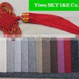 Lastest Design Colorful Imitation Linen Upholstery Fabric for Sofa/hotel/engineering thumbnail-1