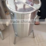 2016 new style stainless steel 2 frames honey extractor by manual hot sale