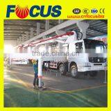 Isuzu Chassis Radio Remote Control 48m 52m Truck-Mounted Concrete Boom Pump thumbnail-2