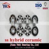 Chrome Steel Stainless Steel Hybrid Ceramic Bearing 608 thumbnail-3