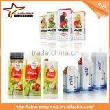 High Quality Brick-type Paper Carton For Juice And Milk thumbnail-1