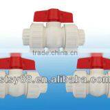 Low Price Hot Selling Plastic Ppr Double Union Ball Valve thumbnail-5