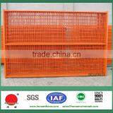Orange Color Powder Coated Temporary Fencing For Canada Market thumbnail-2