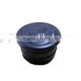 Black Plastic End Cap Hardware Fittings for Lean Pipe