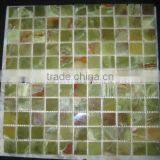EXPORT QUALITY HOT SALE CHEAP PRICE DARK GREEN ONYX MOSAIC TILES COLLECTION thumbnail-6