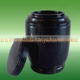 NATURAL STONE JET BLACK MARBLE URNS thumbnail-6