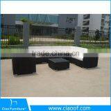 Synthetic Elegant Rattan Furniture Sectional Outdoor Garden Wicker Sofa (2036) thumbnail-2