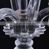 Top Fashion Custom Design Wedding Centerpiece Crystal Cadelabra for Sale thumbnail-3