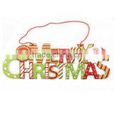 Outdoor Christmas Decoration Wooden Ornaments Hanging Board thumbnail-1
