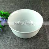 Stock 10 Inch China Big White Ceramic Soup Bowl For Daily&Restaurant Use thumbnail-2