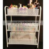 Kitchen Cart , Wire Mesh , 3 - Tier thumbnail-1