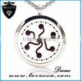 Stainless Steel Aromatherapy Essential Oils Diffuser Necklace,Silver Locket thumbnail-6