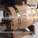 Handmade Oak Wooden Wine Barrel And Wooden Wine Cask thumbnail-5