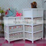 Wholesale Wooden Storage Cabinet With Basket Drawers thumbnail-3