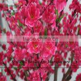 SJZJN 315 High Imitation Rose Colour Artificial Peach Blossom Tree /Fake Peach Blossom Tree thumbnail-6