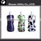 Customized Colorful Eco-friendly Foldable Folding Water Bottle thumbnail-2