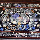Inlaid Marble Stone Table Top Micro Mosaic Inlay Table Top thumbnail-1