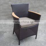 Aluminum Frame Rattan Armchair thumbnail-1