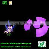Modern Outdoor LED Lit Furniture Made of Plastic Material thumbnail-2