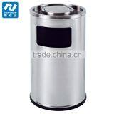 Outdoor Stand Publicity Litter Bin With Ashtray thumbnail-4