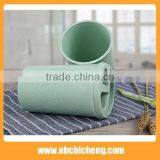 Good Quality Health Bathroom Toothbrush Holder Wheat Straw Toothbrush Holder thumbnail-3