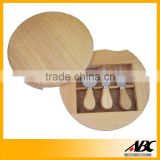 Popular Style Wooden Case 3pcs Cheese Knife Sets