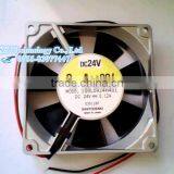 109L0924H401 9225 24V 0.12A 3wire / 2wire 9cm Aluminum Frame Fan thumbnail-1