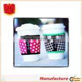 High Quality Fashion Insulated Cup Sleeve Neoprene Collapsible Cup Sleeve thumbnail-2