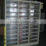 A4 Size Lockable Plastic Drawer Filing Cabinet thumbnail-4