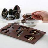 3D Easter Bunny and Egg Silicone Baking Chocolate Sugarcraft Fondant Tools for Cake Decoration thumbnail-2