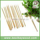 Natural Round Dan Bamboo Skewers for Meat FDA Certificated High Quality thumbnail-2