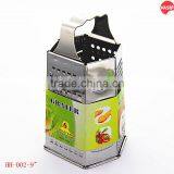 High Quality Stainless Steel 9 Inch 6 Side Grater Plane Wave Handle HH002 thumbnail-1