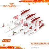 A3397-C New Design 5pcs Non-stick Coating Stainless Steel Kitchen Knife Set thumbnail-4