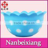 PP Round Dot Decorative Flower Fruit Bowl thumbnail-1